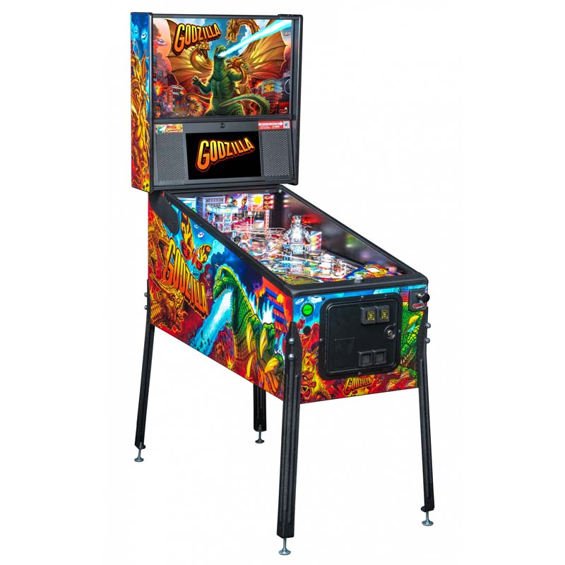 Stern Godzilla Premium Edition Pinball Left Side