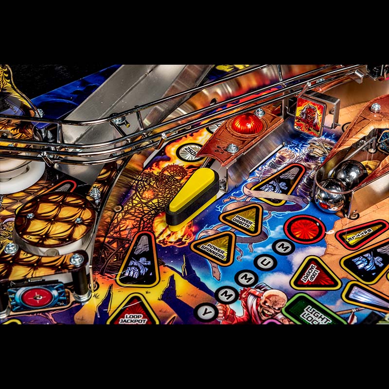 Stern Iron Maiden Pro Pinball Machine Left Flipper