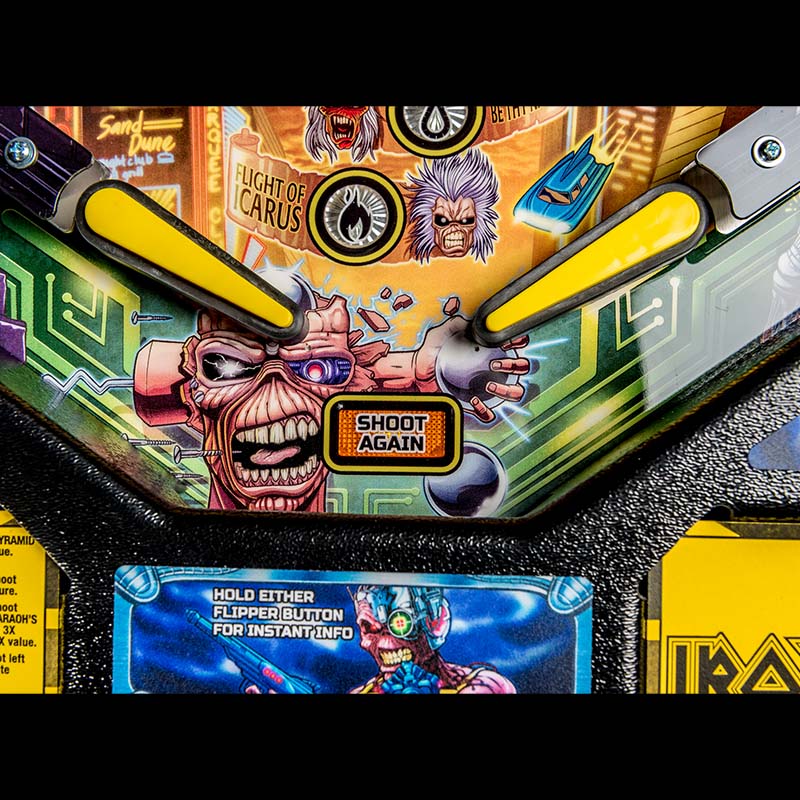 Stern Iron Maiden Pro Pinball Machine Flippers