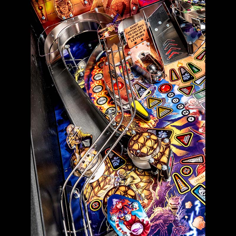 Stern Iron Maiden Pro Pinball Machine Railing