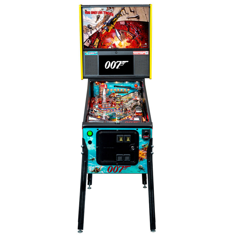 Stern James Bond 007 Premium Pinball Machine Front View