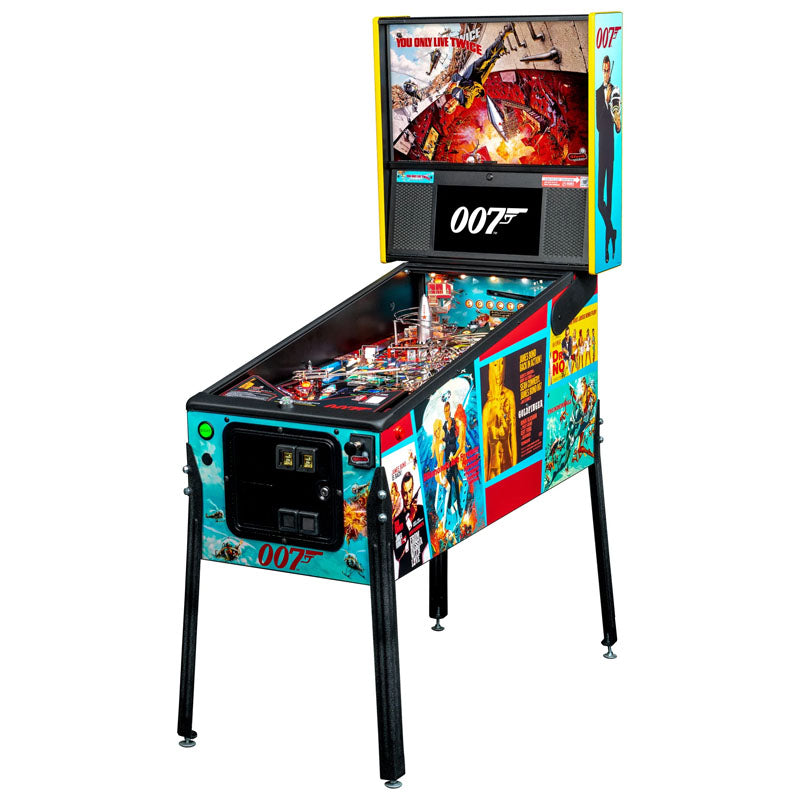 Stern James Bond 007 Premium Pinball Machine Right Side