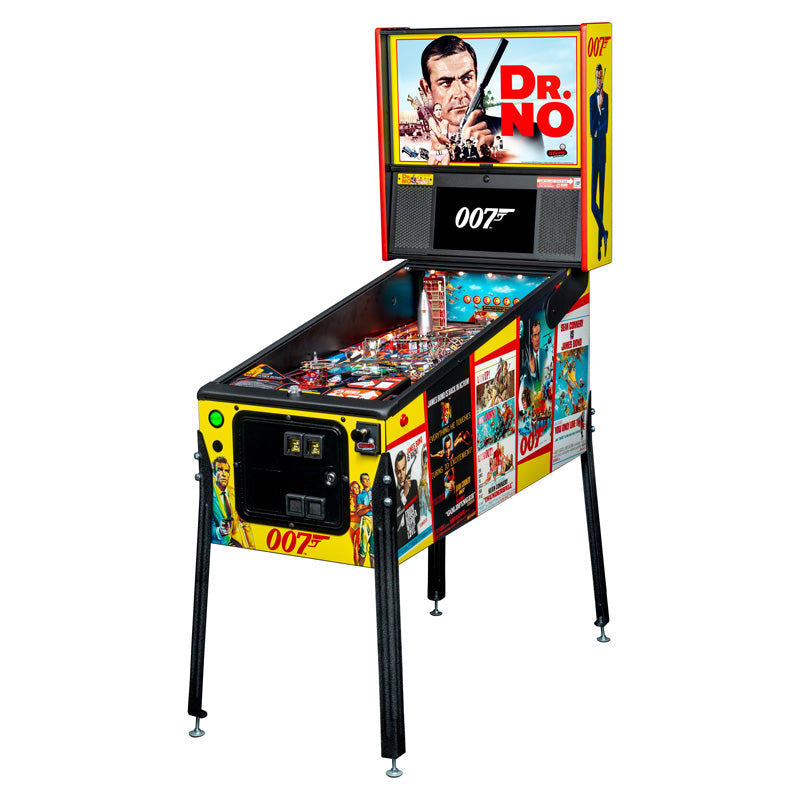 Stern James Bond 007 Pro Pinball Machine Right Side View