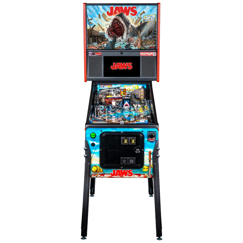 Stern JAWS Premium Pinball Machine Front View