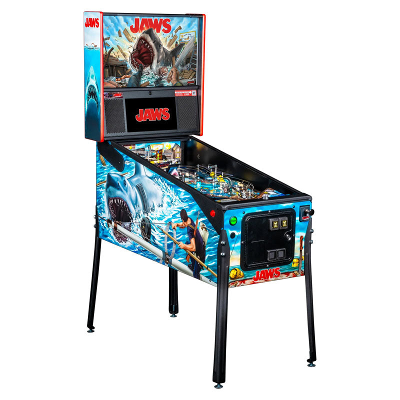 Stern JAWS Premium Pinball Machine Left Side