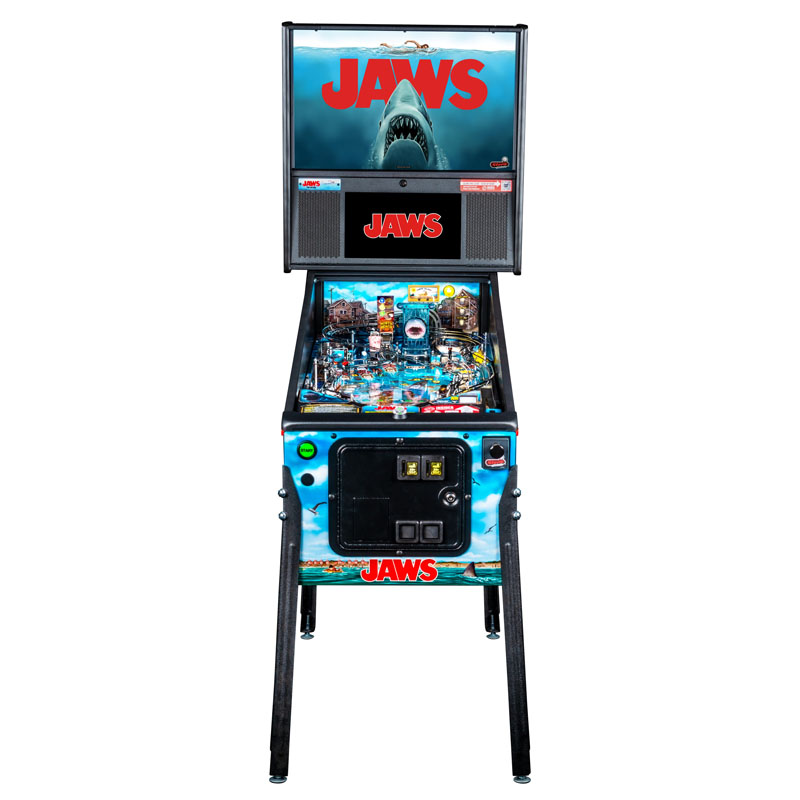 Stern JAWS Pro Pinball Machine Front View