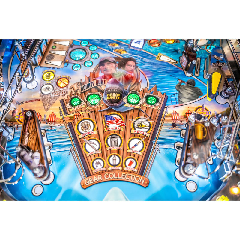 Stern JAWS Pro Pinball Machine Playfield Art