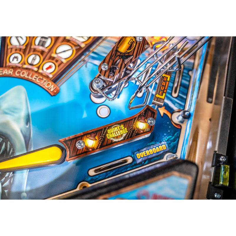 Stern JAWS Pro Pinball Machine Right Corner