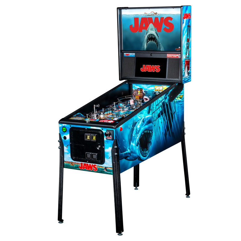 Stern JAWS Pro Pinball Machine Right Side View