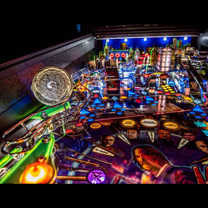 Stern John Wick Premium Pinball Machine Closed Amulet