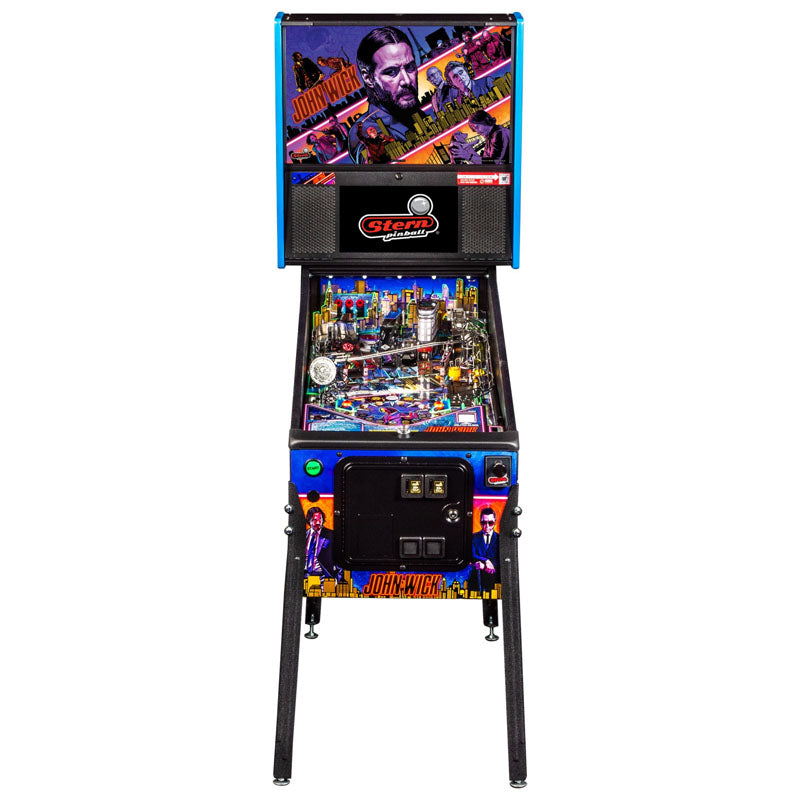 Stern John Wick Premium Pinball Machine Front View