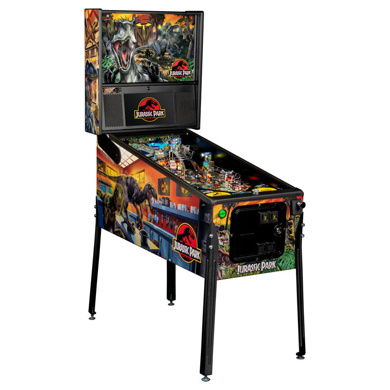 Stern Jurassic Park Premium Pinball Machine Left View