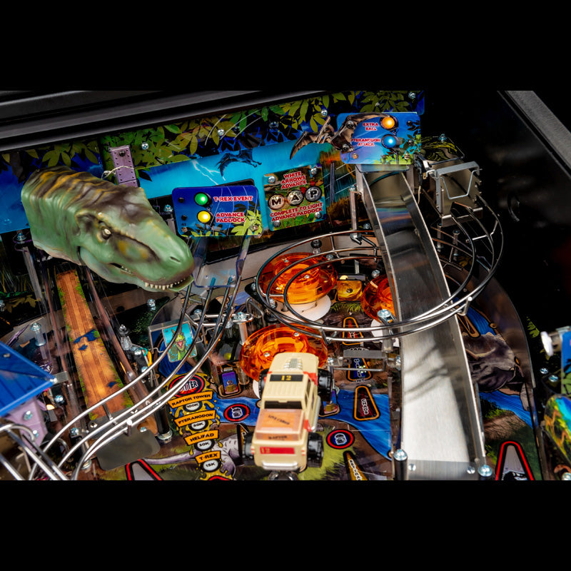 Stern Jurassic Park Premium Pinball Machine Railings