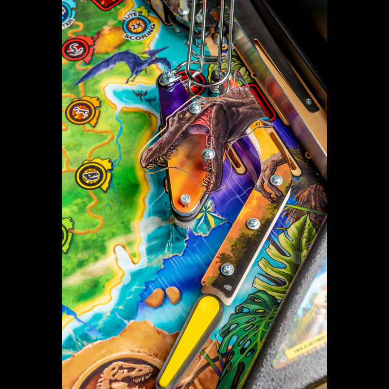 Stern Jurassic Park Pro Pinball Machine Right Corner