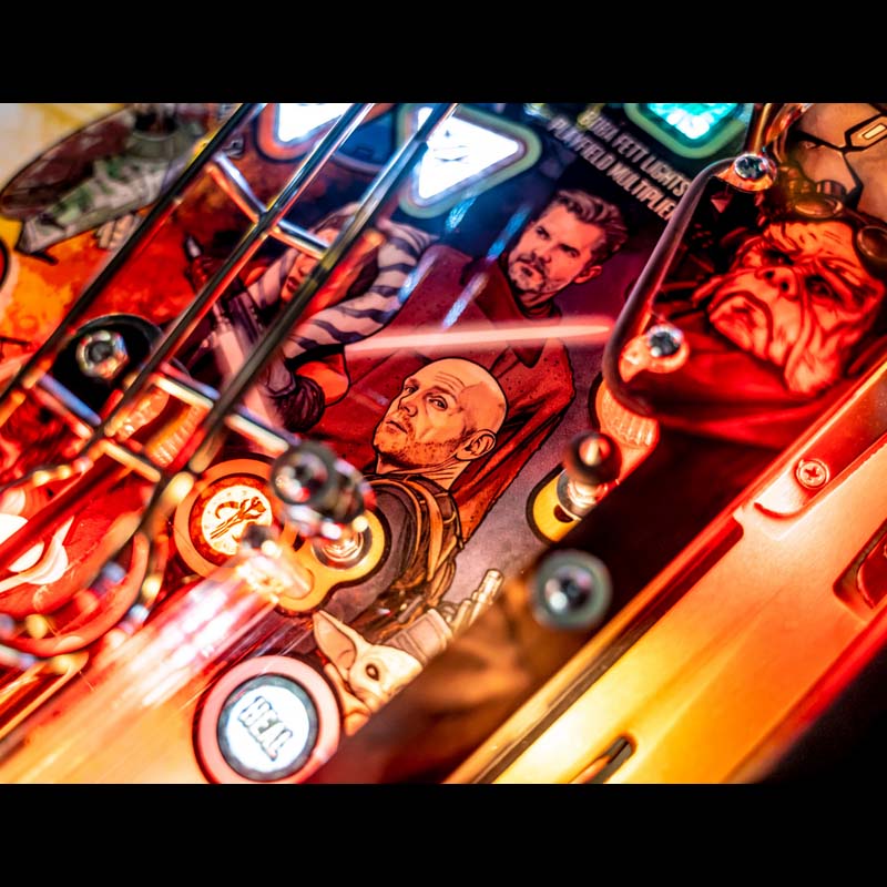 Stern Mandalorian Premium Pinball Bill Burr