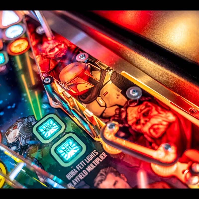 Stern Mandalorian Premium Pinball Boba Fett