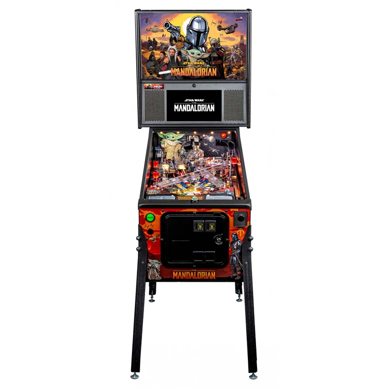 Stern The Mandalorian Pro Pinball Machine Front View