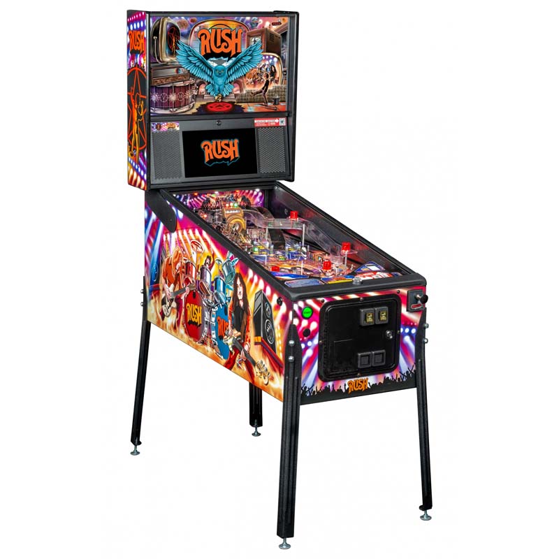 Stern Rush Pro Pinball Left Side View