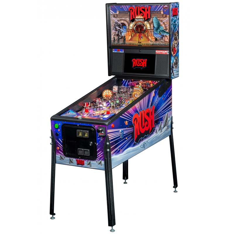 Stern Rush Premium Pinball Machine Right Side 