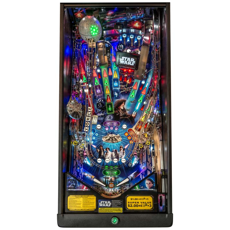 Stern Star Wars Premium Pinball Machine Playfield