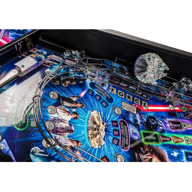 Stern Star Wars Premium Pinball Machine Railings