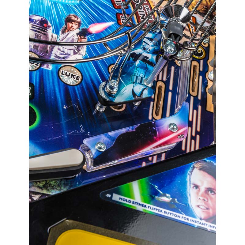 Stern Star Wars Premium Pinball Machine Right Corner