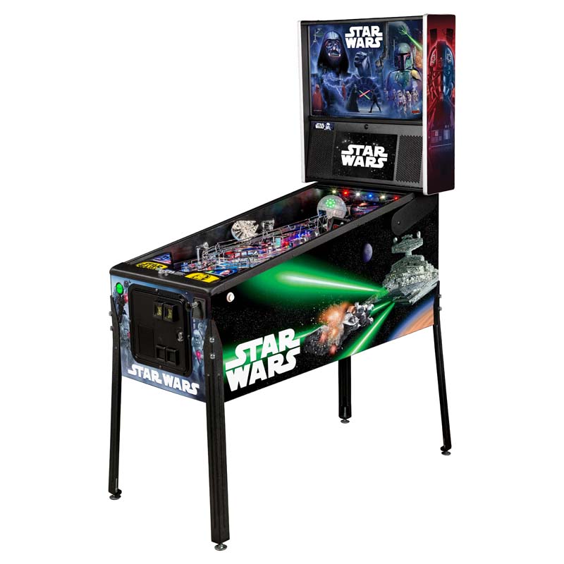 Stern Star Wars Premium Pinball Machine Right Side