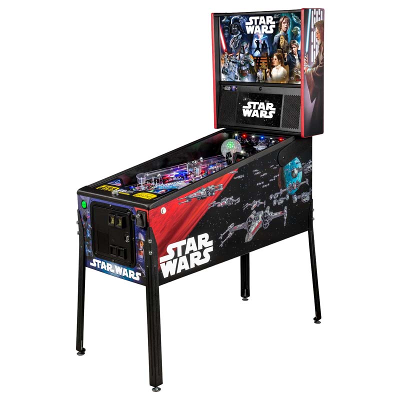 Stern Star Wars Pro Pinball Machine Right Side