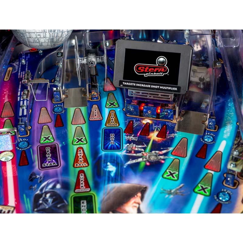 Stern Star Wars Pro Pinball Machine Screen