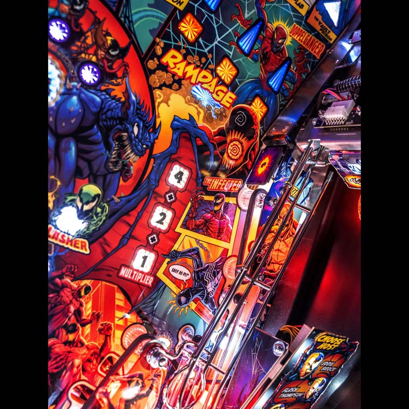 Stern Venom Premium Pinball Machine Comic Details