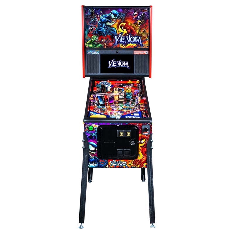 Stern Venom Premium Pinball Machine Front View