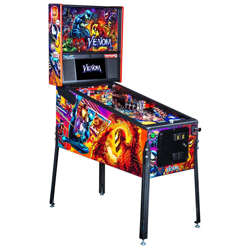 Stern Venom Premium Pinball Machine Left Side