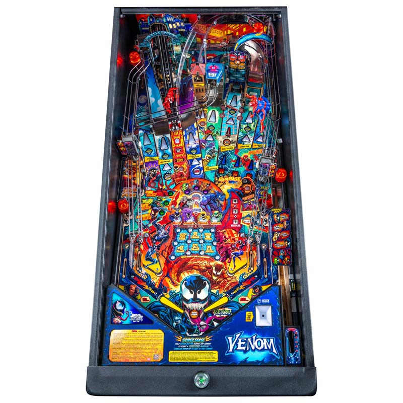 Stern Venom Premium Pinball Machine Playfield