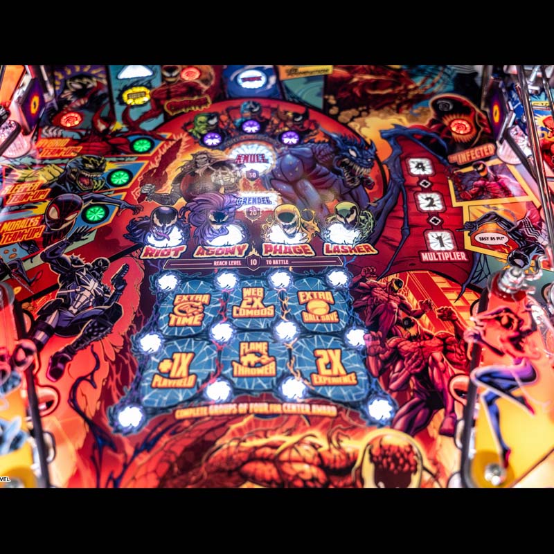 Stern Venom Pro Pinball Machine Art