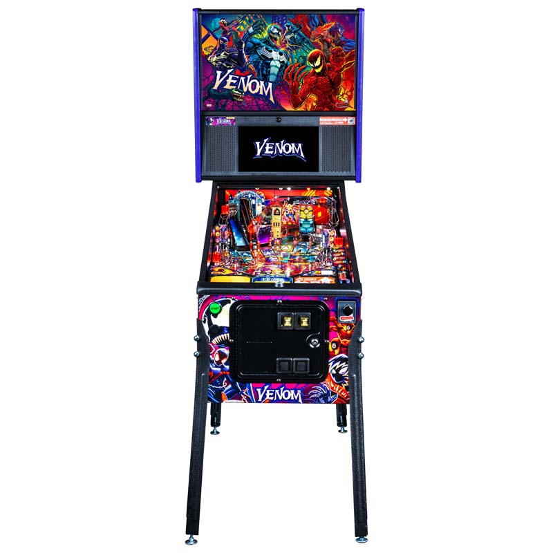 Stern Venom Pro Pinball Machine Front View