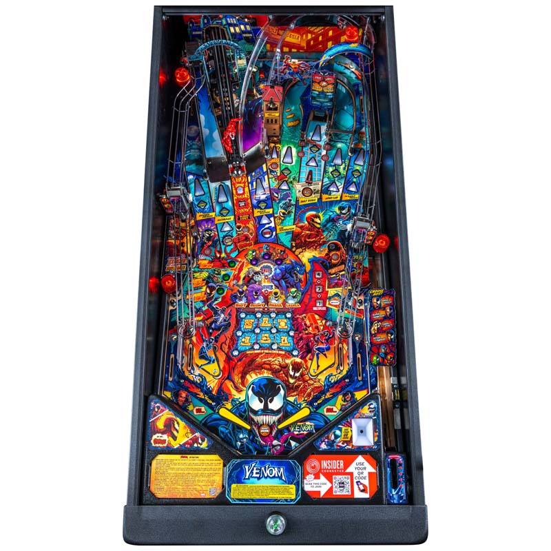 Stern Venom Pro Pinball Machine Playfield 