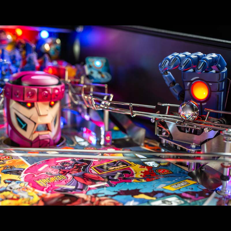 Stern X-Men The Uncanny Premium Pinball Machine Right Blocking Hand