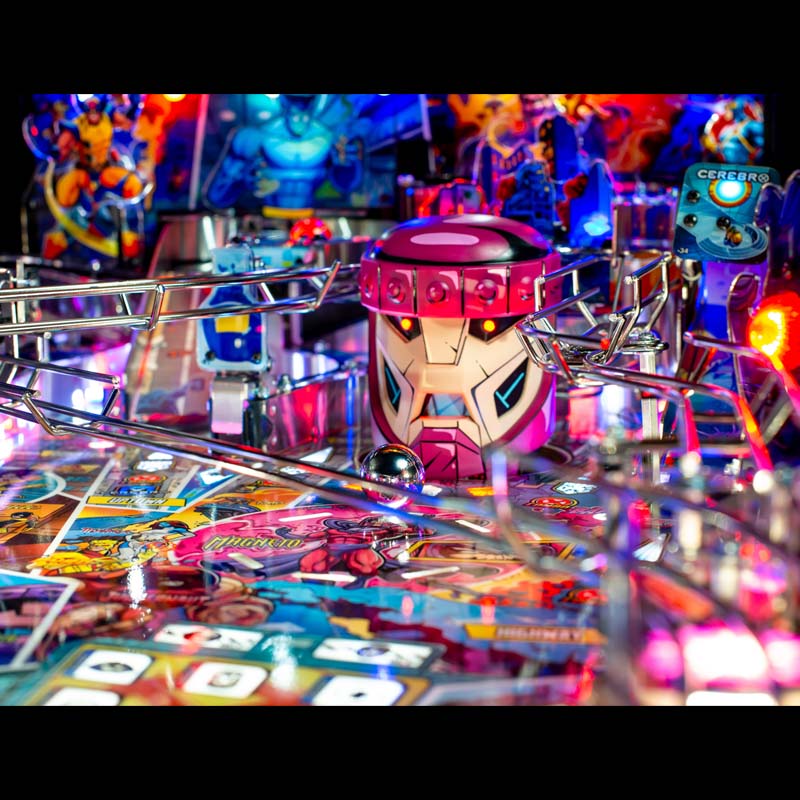 Stern X-Men The Uncanny Pro Pinball Machine Mech Head