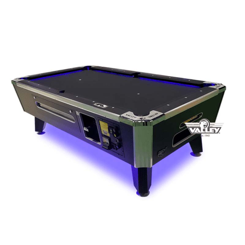 Valley Dynamo ZD-11X LED Pool Table Full View Image