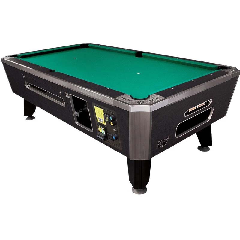 Valley Dynamo ZD11 Black Cat Pool Table Full View Image