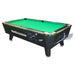 Valley Dynamo Sedona Black Pool Table Front View Image